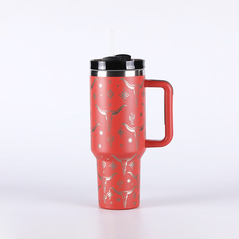 Stainless Steel With Straw Cup