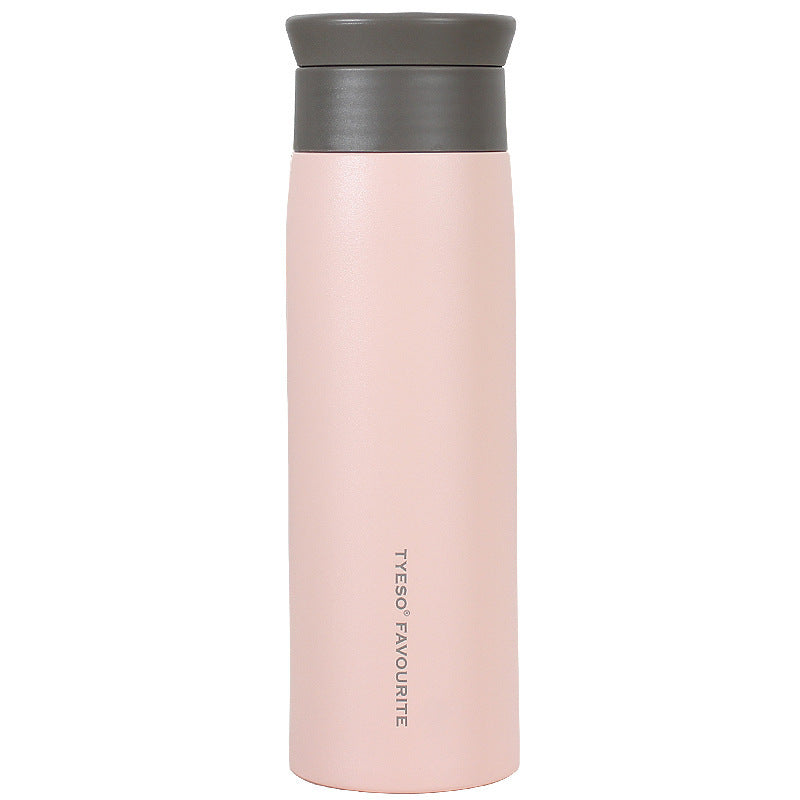 Simple Artistic I Frosted Thermal Insulation Stainless Steel Water Large Capacity