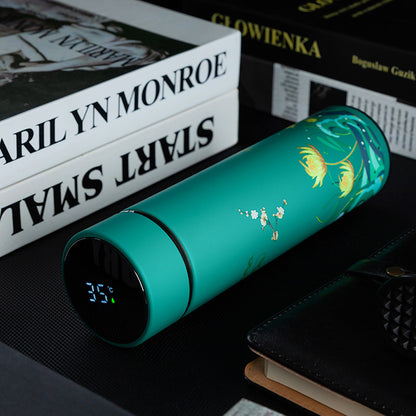 Insulation Cup With Temperature Display Water Cup