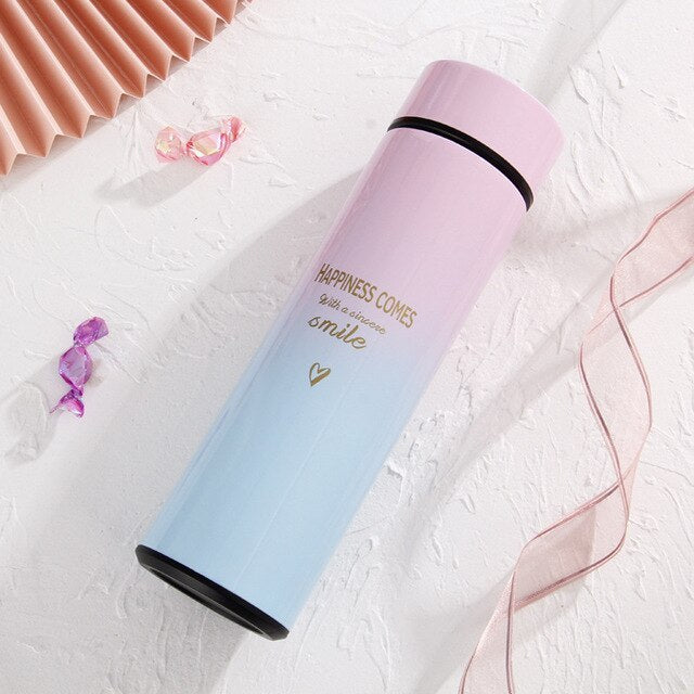 Smart LED Stainless Steel Gradient Color Insulation Cup