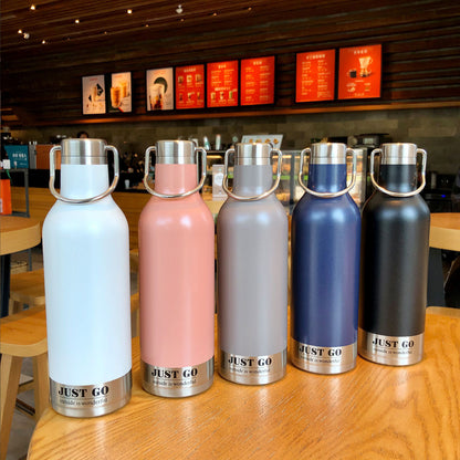 Simple And Portable Stainless Steel Water Cup