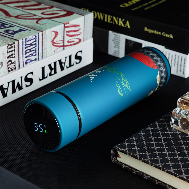 Insulation Cup With Temperature Display Water Cup