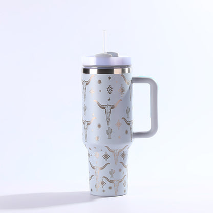 Stainless Steel With Straw Cup