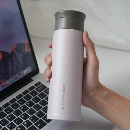 Simple Artistic I Frosted Thermal Insulation Stainless Steel Water Large Capacity