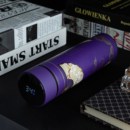 Insulation Cup With Temperature Display Water Cup