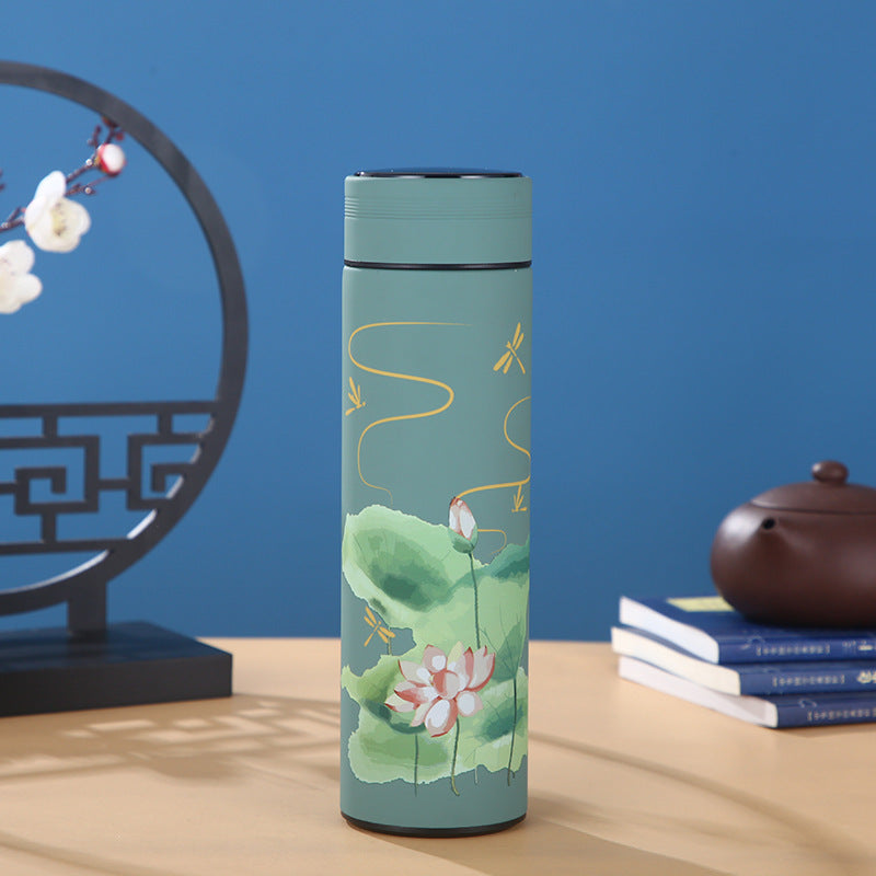 Insulation Cup With Temperature Display Water Cup